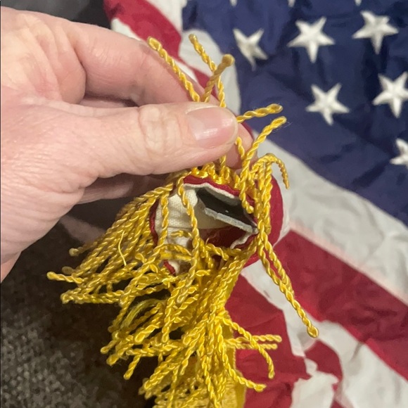 Large Embroidered American Flag for pole - Picture 4 of 4